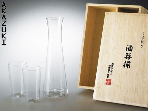 Carafe & glasses Usui